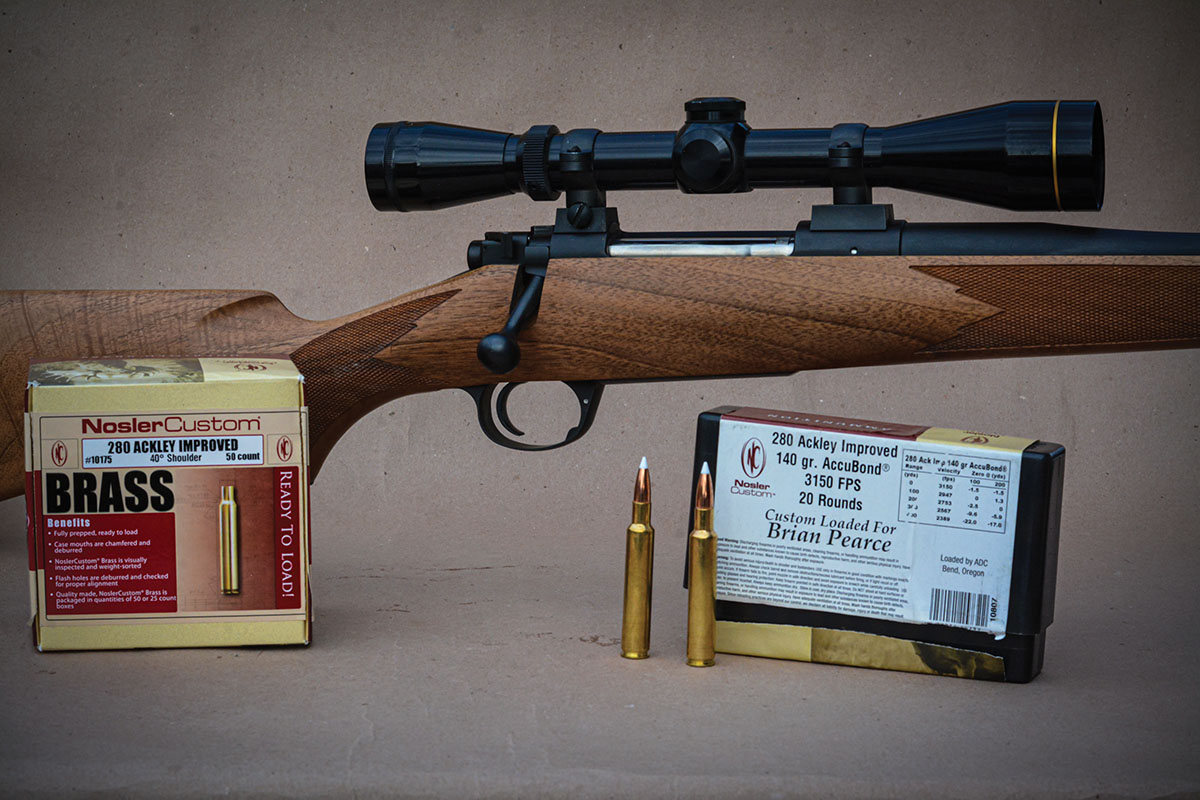 Nosler introduced the 280 Ackley Improved to SAAMI in 2006. It became an industry-standardized cartridge in 2008.